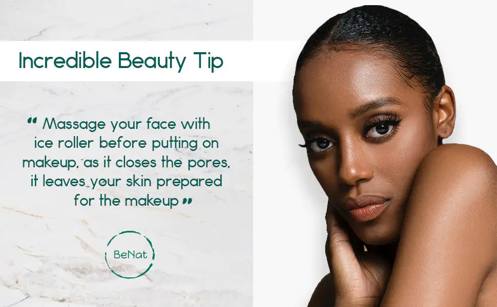 Eye & Face Ice Roller™ | Cooling Facial Massage Tool for Puffiness, Radiance & Glow