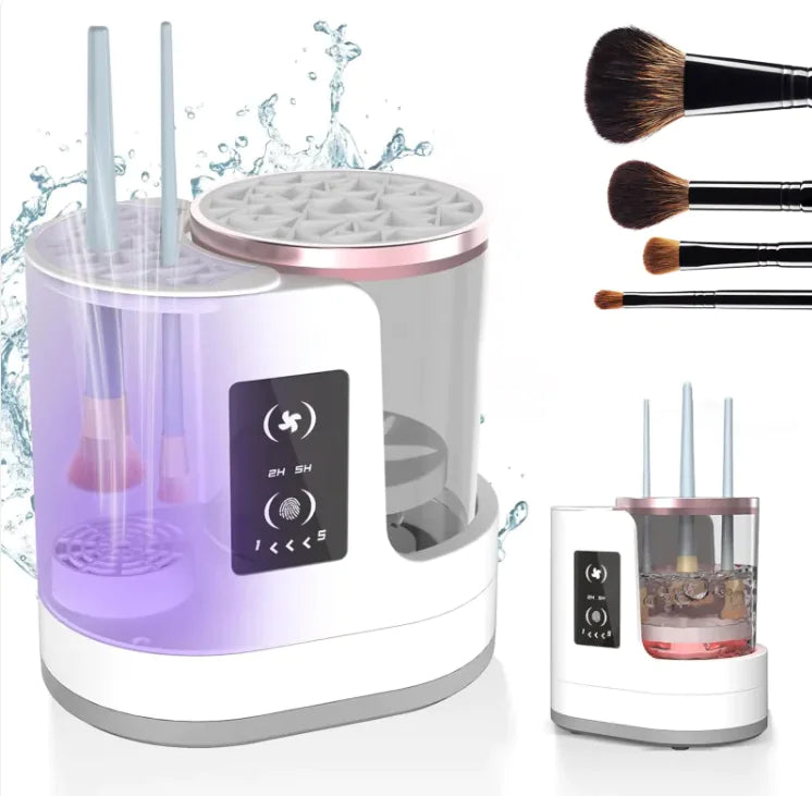 Electric Makeup Brush Cleaner™ | Automatic Rechargeable Brush Washing & Drying Device