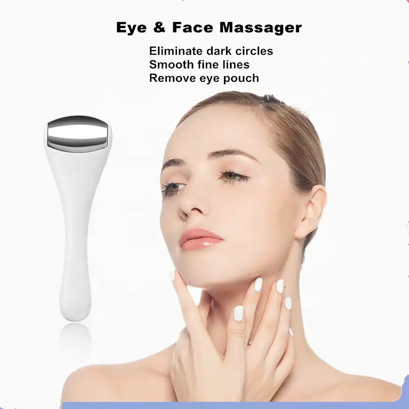 Eye & Face Ice Roller™ | Cooling Facial Massage Tool for Puffiness, Radiance & Glow